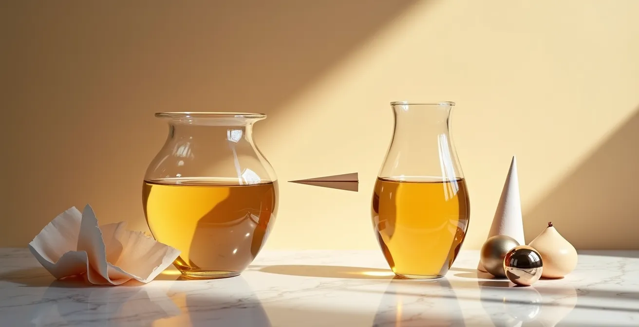 Métaphore visuelle du principe de comptabilité d'engagement avec documents et flux financiers