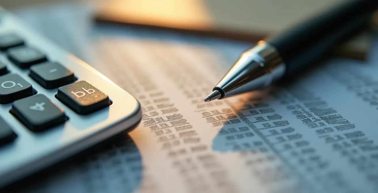 Tableau de bord fiscal moderne avec graphiques colorés montrant l'évolution des retraitements fiscaux