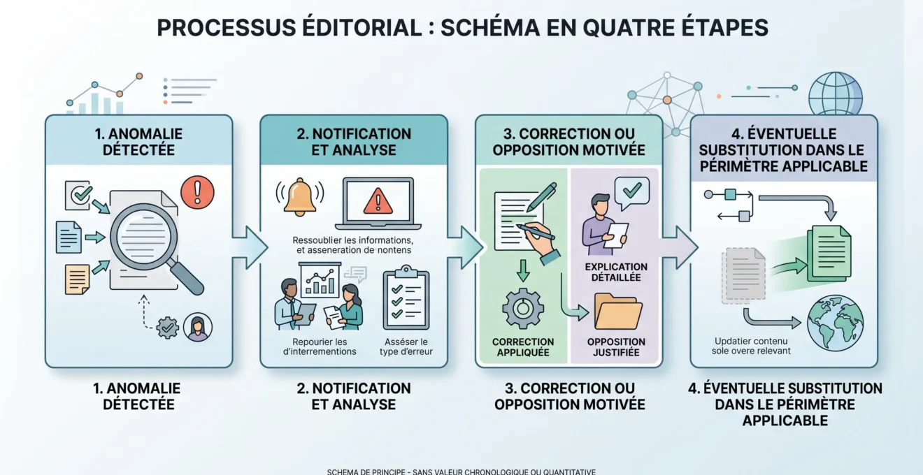 Processus de traitement d'une anomalie DSN persistante en 2026